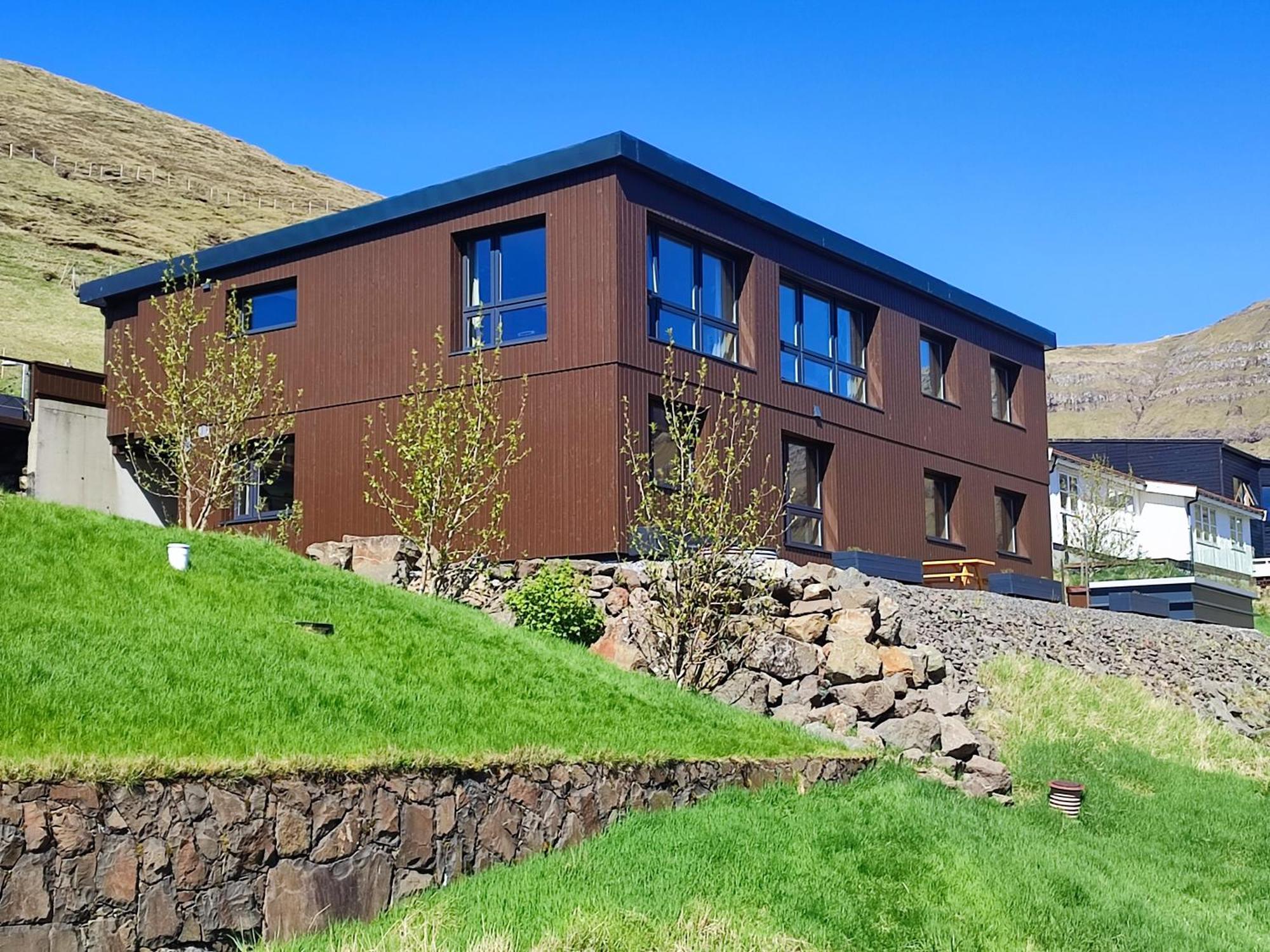 Gotugjogv Log House Daire Dış mekan fotoğraf